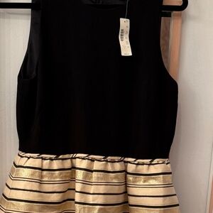 J. Crew Elegant Black Dress